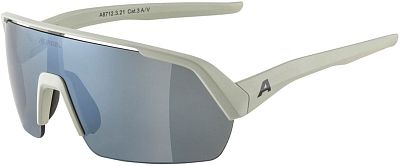Превью  Велоочки ALPINA Turbo HR Cool-Grey Matt, Линзы: Black Mirror Cat.3 (A8712321)